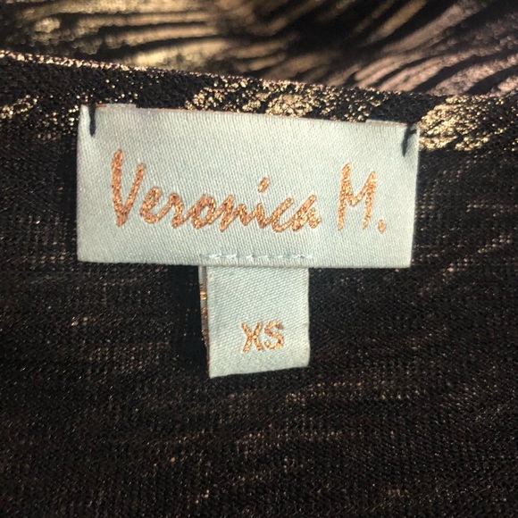 Veronica M Boat Neck Dress Size XS Gold - Picture 8 of 10